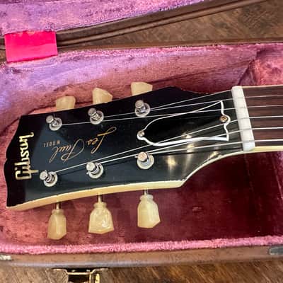 Gibson Les Paul 1958 Custom Shop 58 Historic R8 2017 - Aged ~ Cream Over Flame Top - "Painted-Over" series image 13