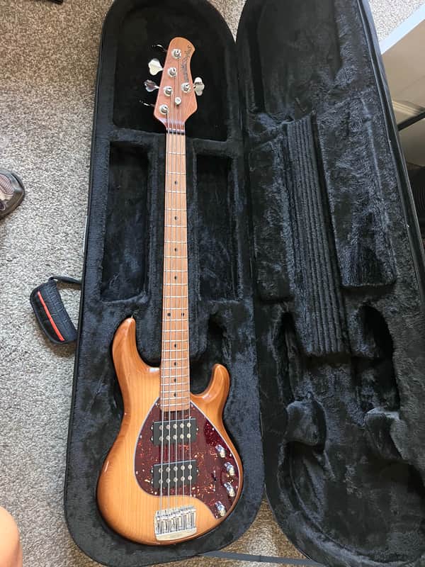 Ernie Ball Music Man StingRay Special 5 HH 2024 - Hot Honey