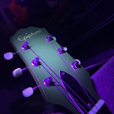 🌟 EPIPHONE E452T - SORRENTO VINTAGE 1964 – KALAMAZOO, USA 🌟 100% stock image 20