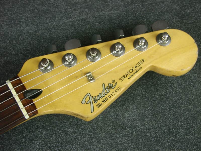 1990 Fender Made in Mexico Standard Stratocaster Electric | Reverb