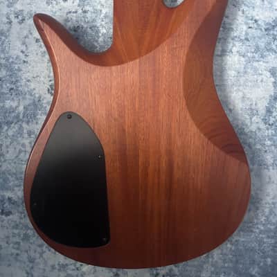 Fodera Monarch 19mm 34” scale 2012 - Koa Acrylic Satin image 15