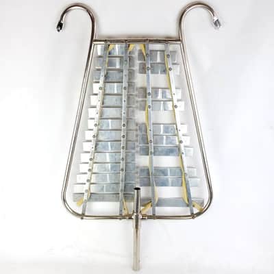 B.F.Kitching & Co Marching Bell Lyra Glockenspiel Xylophone Vintage +Mount Tube* image 4