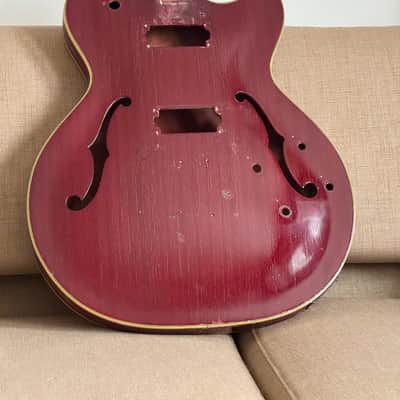 Guild  Starfire II Body 1963 - Cherry Red image 4