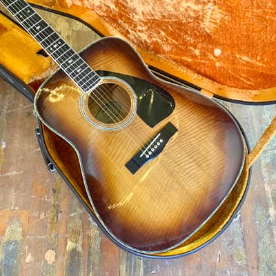 Yamaha FG-465 Sunburst original vintage deluxe | Reverb