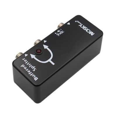 Mosky Buffered Splitter Guitar Bass Effects Pedal Tone Saver Buffer Pedal, FREE PICKS + HOLDER+ FREE SHIP USA image 5