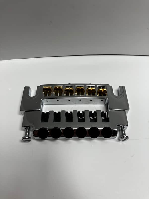 Schaller 456 Fine Tuning Adjustable Wraparound Bridge Tailpiece image 1