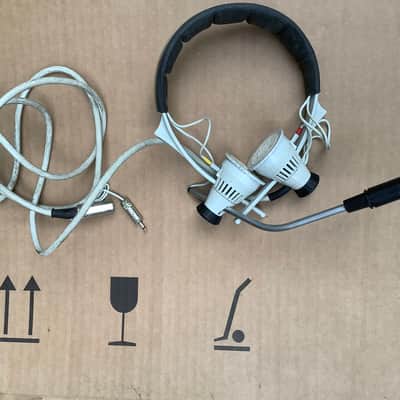 Sennheiser HMD 414 HD 414 headset mic microphone headphones vintage image 7