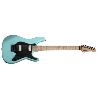 Schecter Sun Valley Super Shredder FR Sea Foam Green Floyd Rose SFG Electric Guitar SS - Brand New image 1