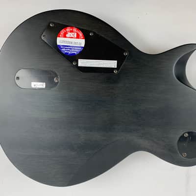 ESP LTD EC-401 QM See Thru Black Satin Electric Guitar B-Stock image 11