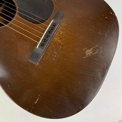 1933 Martin 0-17 Shade Top Sunburst Finish Pre-War | Small Body Mahogany Guitar 1930s Vintage, Shadetop, Shaded Top image 22