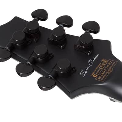 Schecter Sin Quirin E-1 Satin Black image 16