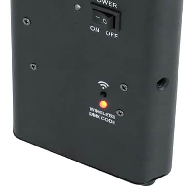 Rockville ROCKWEDGE PACKAGE BLACK 6) Battery Lights+Case+Wireless DMX Controller image 3