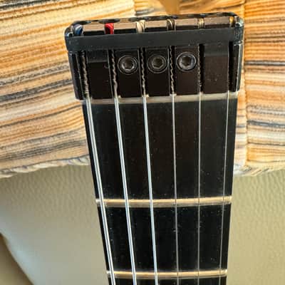 RARE!!! Steinberger GL-4T-GR with Transtrem Type II, plug in leg rest, 24 to 13 pins converter, modded Roland GM-70, 24pins cables, 24pins dust cover image 12