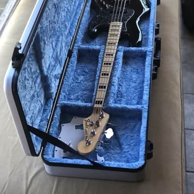2025 Fender MIM Geddy Lee Jazz Bass Gloss Black image 11
