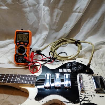 Teisco Victoria Audition 1960s White Splatter image 11