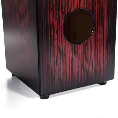LP Aspire Accents Wire Cajon Dark Wood Streak LPA1332-DWS image 3