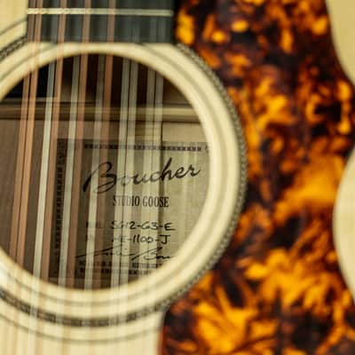 Boucher SG12-63-E 12 String S-Jumbo - Canadian Curly Maple image 10