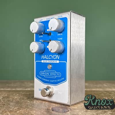 Origin Effects Halcyon Blue Overdrive 2024 - Present - Silver / Blue image 1