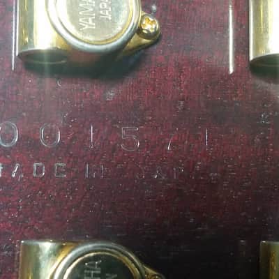 Yamaha SA2000S Solid Spruce Top Burgundy & OHSC 1978 image 12