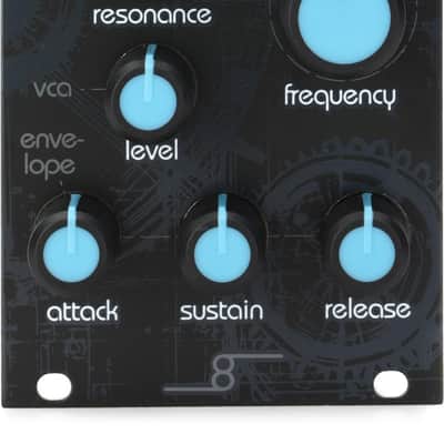 Cre8audio Mr. Phil Ter Eurorack VCA  Filter and Envelope Generator Module image 1