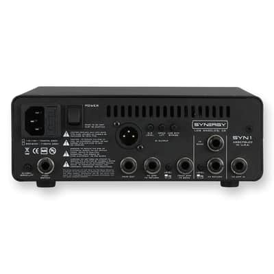 Synergy SYN-1 Rack Mount Preamp with 1 Module Slot 2017 - Black image 3