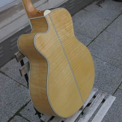 + +  SPRING SALE  + +  Takamine GJ72CE-NAT ** very beautiful flamed sides and back ** image 12