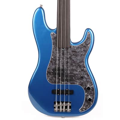 Fender Tony Franklin Fretless Precision Bass Lake Placid Blue image 1