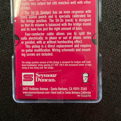 Seymour Duncan SH-2n - Jazz Model humbucker - guitar pickup image 4