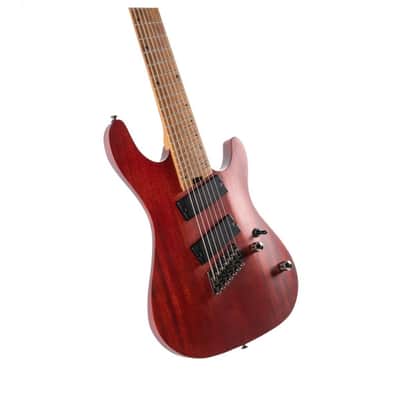 Cort KX307MSOPM KX Series Multi Scale Mahogany Body Roasted Maple Neck 7-String Electric Guitar image 4