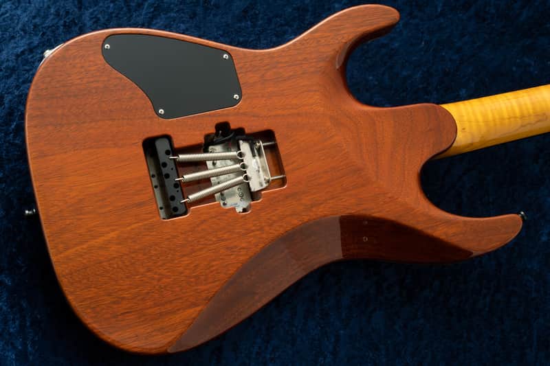 Marchione Set Neck Carved Top 1P Figured Maple Top -Amber- | Reverb