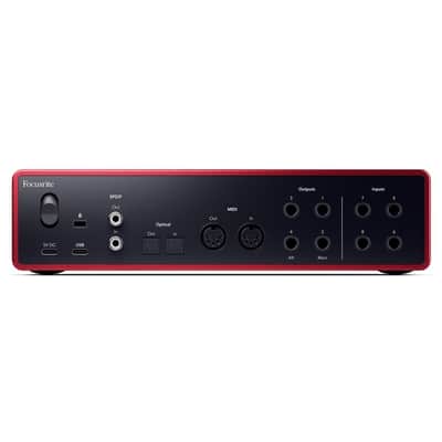 Focusrite Scarlett 18i16 4th Gen 18-in 16-out USB Audio Recording Interface image 5