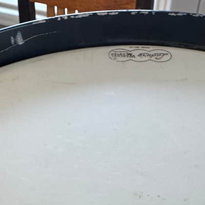 Exc 60’s Green Sparkle Ludwig No. 920 Classic 14x20" Bass Drum with Keystone Badge image 13