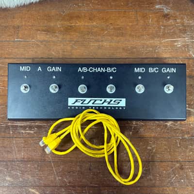 Fuchs Tripledrive Supreme Blonde Made In USA 50 Watt D Style ODS TDS Tube Amplifier Head W/ Original Footswitch! image 8