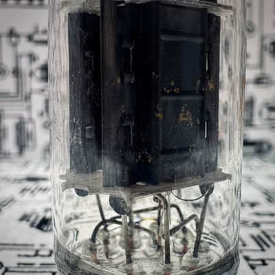 RCA 12AU7A 1950s Black Plates D-Getter - Tested image 5