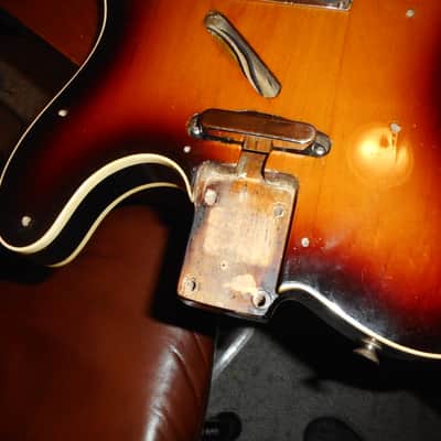 fender Custom Telecaster 1961  (rare)- Sunburst (refin), replaced neck, Super Rare Blonde Fender case!! image 13