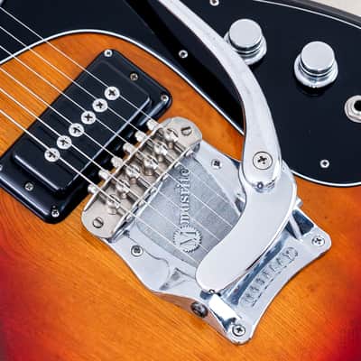 1970s Mosrite Ventures Model Vintage Electric Guitar Ash Body w/ Case, Firstman Avenger image 8