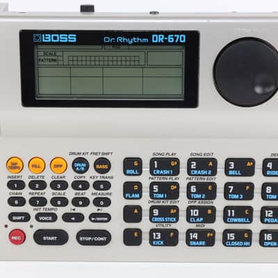 Repaired BOSS DR-670 Dr. Rhythm Drum Machine Roland New Internal Battery image 1