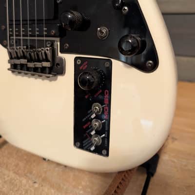 Casio MG-510 Electric Guitar MIDI Synth Controller 1980s White Very Good Condition image 6