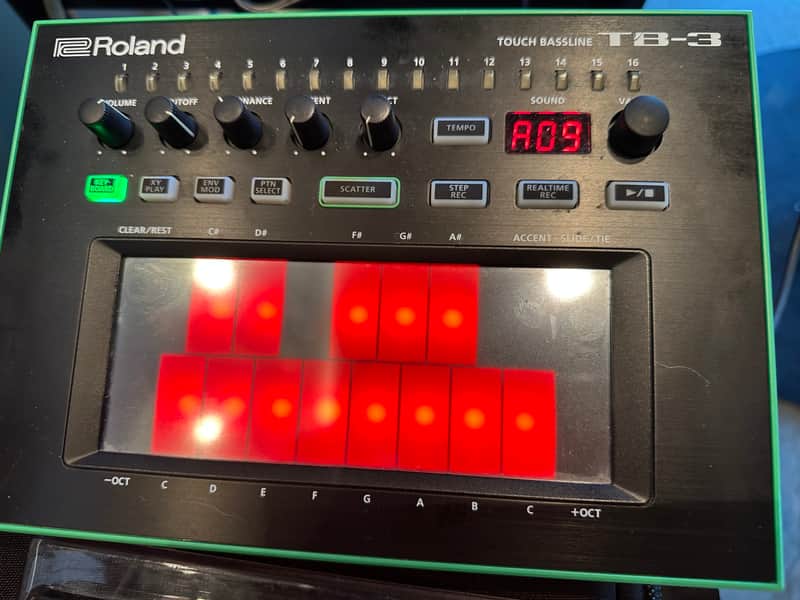 Roland TB-3 AIRA Touch Bassline Synthesizer 2014 - Present - Black image 1