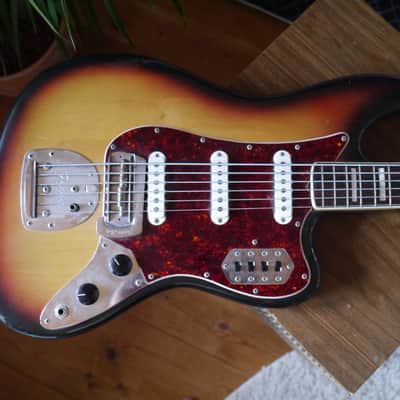 1976 Fender Bass VI Sunburst Real Vintage! image 14