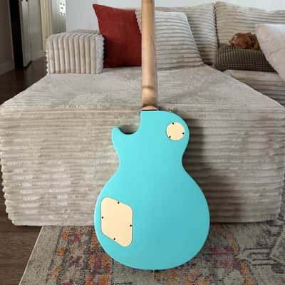 Gibson Les Paul Studio 2013 - Hidden Sea Glass - Teal image 8
