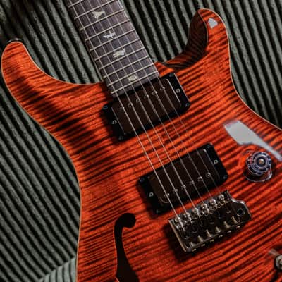 PRS Custom 24 Semi-Hollow Wood Library 10-Top image 4