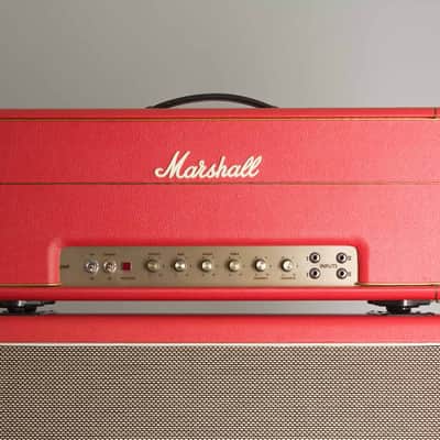 Marshall  JMP Model 1992 Super Bass 100 Watt Tube Full Stack Amplifier (1971), ser. #4642C. image 4