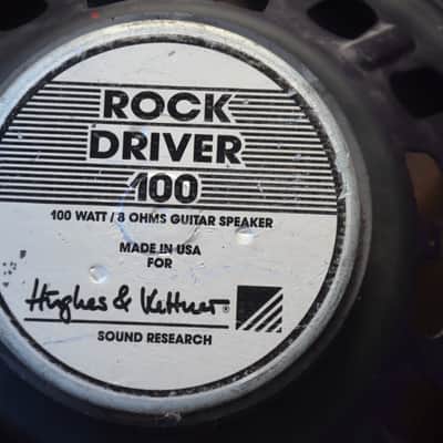 Eminence 12" speaker made in the USA for Hughes & Kettner "Rock Driver 100 " rare 100W/8ohms guitar speaker * Made by Eminence in the USA! image 4