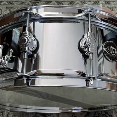DW 5.5" x 14" Performance Series Steel Snare Drum in Chrome DRPM5514SSCS image 5