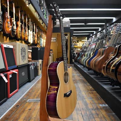💫 Taylor Catch Custom C14CE GA with Torrefied Sitka/ Flamed Maple image 6