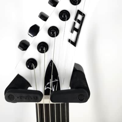 ESP LTD James Hetfield Snakebyte Signature with Case - Snow White Serial#:W25012907 image 6