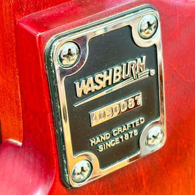 🔥1994🔥 Washburn N2 Nuno Bettencourt~ Korea Padauk Red + Gotoh + Bill Lawrence! image 13