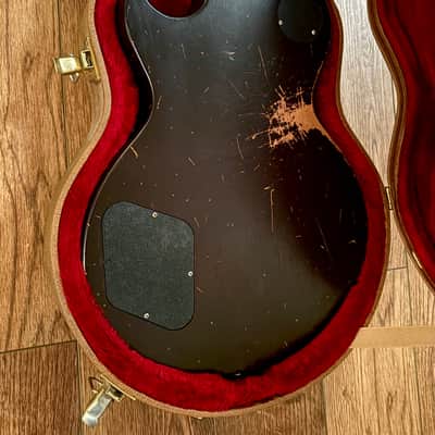 Gibson Les Paul Studio '50s Tribute Gold Top Dark Back - RELIC image 4