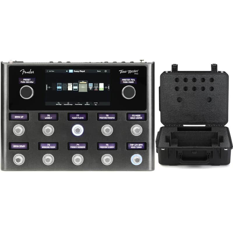 Fender Tone Master Pro Multi-effects Guitar Workstation with Hard Case image 1